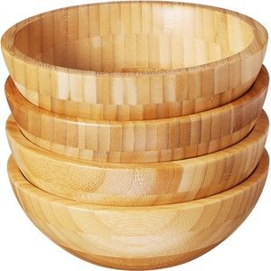 Lipper Bamboo Salad Bowls